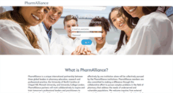 Desktop Screenshot of pharmalliance.org