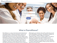 Tablet Screenshot of pharmalliance.org